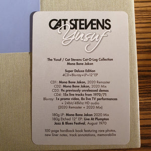 Cat Stevens ‎– Mona Bone Jakon - Box Set