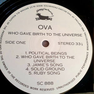 Ova – Who Gave Birth To The Universe